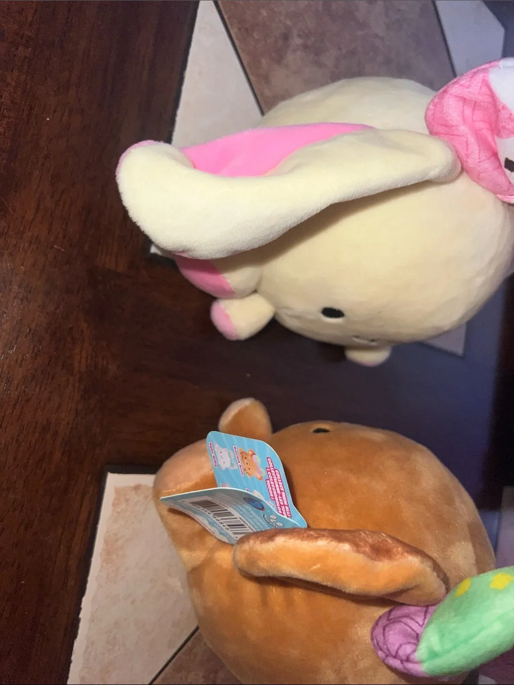 Disney Plush Bear Duo - Cream, Pink & Brown duo